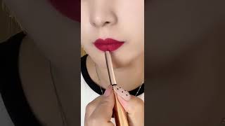 Lipstick color test sharingLip makeup tutorialWaterproof beauty tipper k01 [upl. by Clarisse]