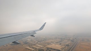 Egyptair A320neo  Landing at Cairo airport 4k [upl. by Mowbray678]