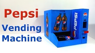 How to make Pepsi Vending Machine [upl. by Yednil]