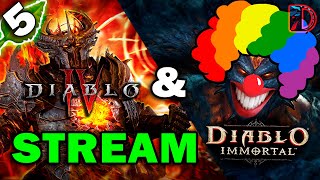 Diablo inmortal amp luego Diablo 4 T5 [upl. by Etnahsal]