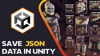 How to easily save and load data to JSON in Unity Complete save system [upl. by Orferd]