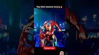 Supear entry in iron man 😱😱 trendingshorts ironman stark marvel tonystarkattitude tonystark [upl. by Galen]