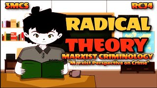 RADICAL THEORY  Marxist Criminology  Problem on Capitalism Pinoy Animation [upl. by Fae579]