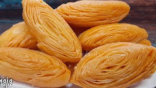 Diwali special mithai sab kahenge kahan se mangai Ghar ke kuchh hi saman se majedar khaja recipe [upl. by Nodnal757]