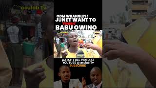 Junet Mohamed Want To Kll Babu Owinos Political Career [upl. by Beckman]