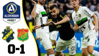 Höjdpunkter GAIS AIK 10 Allsvenskan [upl. by Marsland]