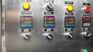 Electric brewery setup in basement testing [upl. by Hcab]