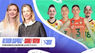 🔴 CANLI YAYIN  TianjinEczacıbaşı Dynavit VakıfBankDentil  Keskin Çapraz [upl. by Htaras]