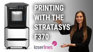 3D Printing with the Stratasys F370 3D Printer [upl. by Adleme]