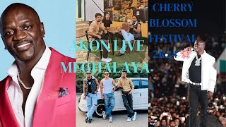 CHERRY BLOSSOM VLOG 2024 🌸 AKON LIVE CONCERT IN MEGHALAYA [upl. by Ecinerev]