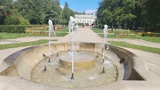 Jelenia Góra  CiepliceZdrój  uzdrowisko park zdrojowy [upl. by Einnov747]