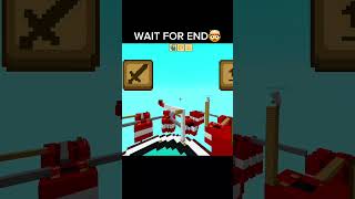 SKY WARS IN MOBILE HANDCAM😍❤️ minecraft pvp bedwars shorts MasurRoyalMc psd1 [upl. by Esirtal]