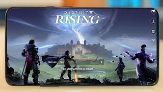 Destiny Rising AAA Quality Graphics Game Download on Android amp iOS  Sifi Ultra HD Gameplay [upl. by Tereb]