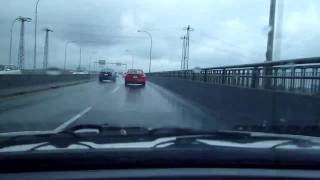 Driving from Vancouver to North Delta sped up 18x in HD [upl. by Tabina]