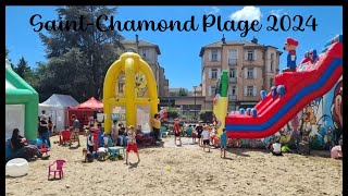 Video ST CHAMOND PLAGE 2024 [upl. by Russon]