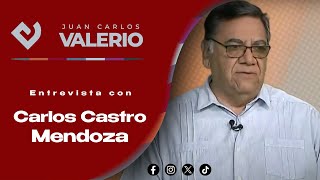 Entrevista Carlos Castro Mendoza  Noticias con Juan Carlos Valerio [upl. by Wan]