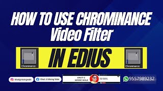 How to Use Chrominance Video Filter khatigmixingwale [upl. by Ynnej]