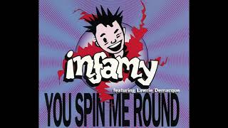 Infamy Featuring Lawrie Demacque  You Spin Me Round Original 12 Mix 1995 [upl. by Enael]