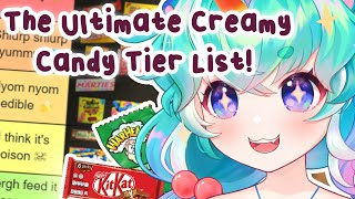 The Creamiest Candy Tier list [upl. by Ingar573]