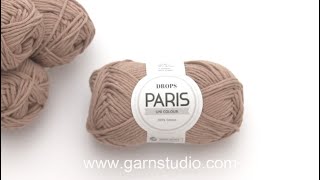 DROPS Paris  Fun and easy to knit cotton [upl. by Steen]