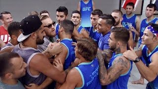 The Ultimate Fighter Team McGregor vs Team Faber  The Skirmish [upl. by Fagan97]