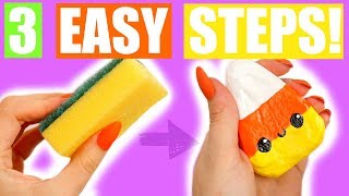 SUPER EASY SQUISHY TUTORIAL  Kawaii Halloween 20 [upl. by Suraved]