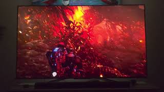 Hisense U8G 4k dolby vision gaming on Series X [upl. by Brandea]