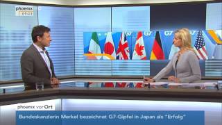 G7Gipfel Stefan Fröhlich im Gespräch am 27052016 [upl. by Kataway702]