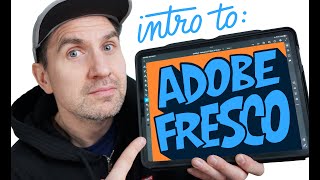 Adobe Fresco Tutorial for Beginners Getting Started [upl. by Htenay388]