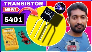 CC5401 HOW TO CHECK TRANSISTOR 5401 WITH MULTIMETER  TRANSISTOR 5401 TESTING IN HINDI 5401 🆕✔️⚡💡 [upl. by Kussell976]