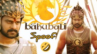 Prabhas Shapath Scene Dubbing Hilarious Bahubali 2 Spoof [upl. by Aidin]