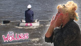 Kapitän Schlauchboot sticht in See 🛶🌊  Folge 99  Die Wollnys  RTLZWEI [upl. by Nimzzaj]