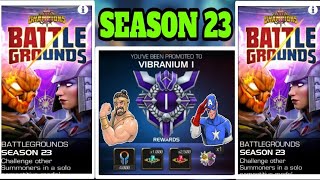 Mcoc Battlegrounds Season 23 Vibranium 1 [upl. by Trev]