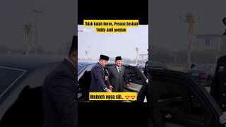 Tidak pernah lepas dari bapak dimanapun Berada 😍 prabowo mayorteddy [upl. by Idyak568]