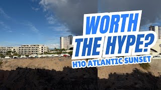 Travelvlogman 4K Resort Tour H10 Atlantic Sunset Tenerife [upl. by Morie]