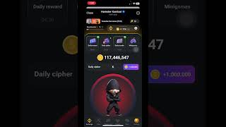 Daily Cipher SOLVED 8 September 2024 Hamster Kombat 1 Million Coin crypto earnmoneyonline nft [upl. by Muns185]