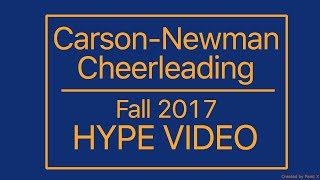 CNU Cheerleading Fall Hype Video 2017 [upl. by Lorene]