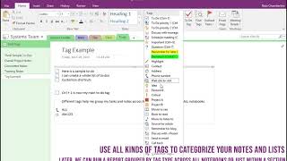 Share categorized tagtodo lists from OneNote via Outlook [upl. by Ykceb661]