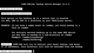 Linux  Set up RDXRD1000 drive for backups ONLY [upl. by Oicnedurp]