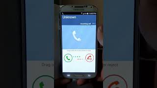 Samsung Galaxy S4 incoming call Limelight ringtone [upl. by Schoenberg]