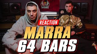 MARRA  64 BARS X REDBULL  REACTION E ANALISI   Arcade Boyz [upl. by Nawad]