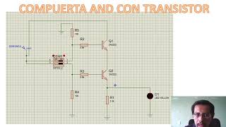 ELECTRONICA KICAD COMPUERTA TRANSISTOR [upl. by Notxam]