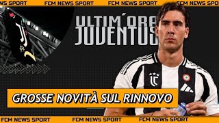 Juventus quotGROSSE NOVITÀ sul RINNOVO di DUSAN VLAHOVICquot  FcmNewsSport [upl. by Rausch]