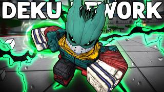 The DEKU REWORK is Actually AWESOME in Heroes Battlegrounds [upl. by Fabiano]