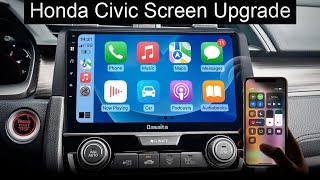 The ULTIMATE 10th Gen Civic Android Screen Dasaita Head Unit Install amp Review 20162022 Honda Civic [upl. by Licht955]