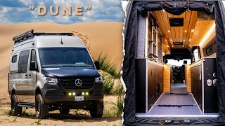 Ultimate AWD Sprinter Adventure Van with a Murphy Bed [upl. by Hoban]