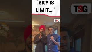 watch  BJP’s Jaiveer Shergill hosts Diljit Dosanjh at his residence [upl. by Akerdnahs780]