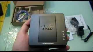 Unboxing Cisco SPA112 en español  Pack Netelip [upl. by Publius]