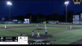 Noah C Cryns Pitching  OFALLON HOOTS BASEBALL VS JACKSON ROCKABILLY  07172024 [upl. by Forward249]