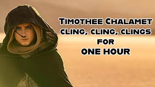 Timothee Chalamet cling cling clings for ONE HOUR [upl. by Hesta]